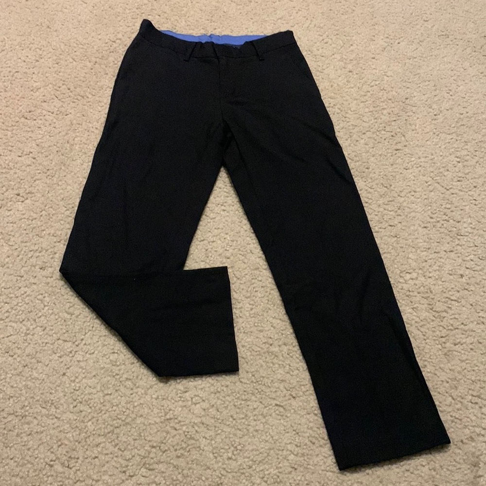 Izod Boys Black Dress Pants